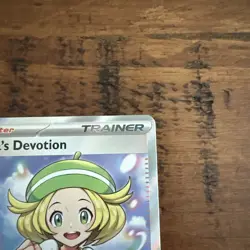 Pokemon Card TCG - Bianca's Devotion 197/162 Full Art Trainer Temporal Forces NM - Image 3