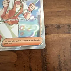 Pokemon Card TCG - Bianca's Devotion 197/162 Full Art Trainer Temporal Forces NM - Image 5