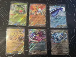 Pokemon Destined Rivals EX 6 Card Lot - Image 1