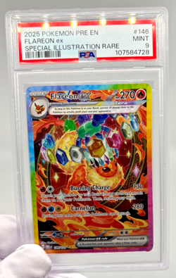 Pokemon Cards - PSA 9 Flareon Ex 146/131 - Prismatic Evolutions - MINT - PSA9 - Image 3
