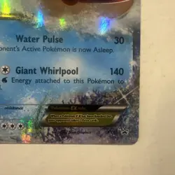 Pokemon TCG Kyogre EX XY Black Star Promos Holo Rare Card XY41 NM - Image 5