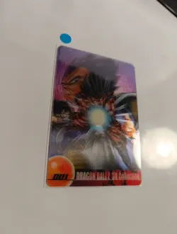 JAPAN CARTE Dragon ball 1 MORINAGA 001 DX3D-01-001 3D Card - Image 2