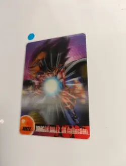 JAPAN CARTE Dragon ball 1 MORINAGA 001 DX3D-01-001 3D Card - Image 3