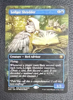 Ledger Shredder (Borderless) Special Guests Regular MTG NM Magic Card - Image 1