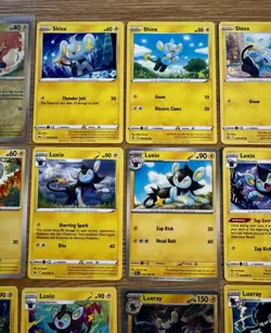 18x Shinx Luxio Luxray Card Lot Pokemon Cards Collection Set Deck Building TCG - Image 3