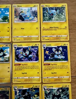 18x Shinx Luxio Luxray Card Lot Pokemon Cards Collection Set Deck Building TCG - Image 4