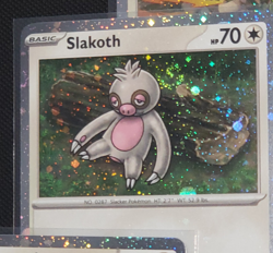 SWIRL ON EACH! Slakoth Vigoroth Slaking 160 - 162/193 Cosmos Promo Pokemon Cards - Image 4