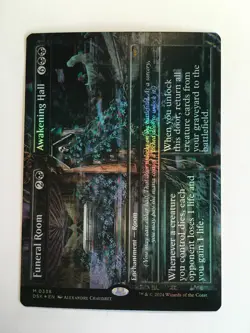 MTG Funeral Room / Awakening Hall 338, Borderless Foil, DSK MTG TCG - Image 1