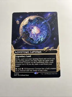 Gemstone Caverns 0016 Borderless Edge of Eternities: Stellar Sights + 2 B Rares! - Image 1