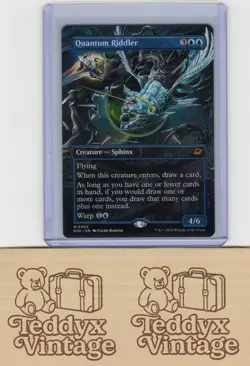 Quantum Riddler | 0305 | EOE | Borderless | NM | MTG - Image 1