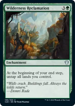 Wilderness Reclamation - Commander 2020 #196/322 MTG Magic The Gathering - Image 1