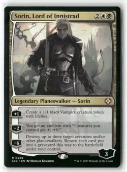 Sorin, Lord of Innistrad Commander: the Lost Caverns of Ixalan Regular - Image 1