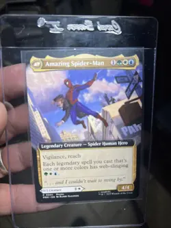 Peter Parker Spiderman MTG Exclusive Event Promo Non-Foil NM Disney exclusive - Image 1