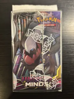 Pokemon TCG: Sun & Moon Unified Minds Booster Box Sealed w/ Acrylic Case - Image 2