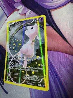 Pokemon Mew Holo Full Art Black Star Promo XY110 NM Condition - Image 2