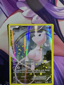 Pokemon Mew Holo Full Art Black Star Promo XY110 NM Condition - Image 4