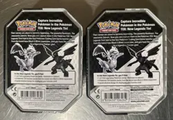 Pokemon Black & White 2011 Zekrom And Reshiram Tin Set Factory Sealed - Image 2