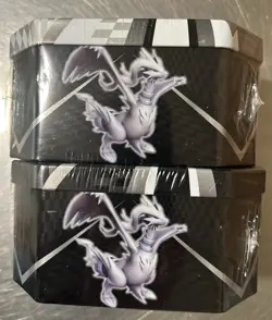 Pokemon Black & White 2011 Zekrom And Reshiram Tin Set Factory Sealed - Image 3