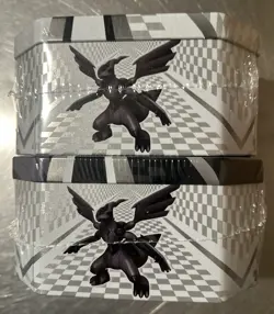 Pokemon Black & White 2011 Zekrom And Reshiram Tin Set Factory Sealed - Image 4
