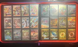 Pokemon Scarlet & Violet Base Set 100% Complete+SV1 First Edition Vault X Binder - Image 1