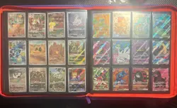 Pokemon Scarlet & Violet Base Set 100% Complete+SV1 First Edition Vault X Binder - Image 2