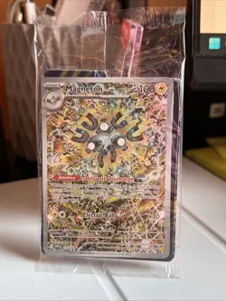 Pokemon - Surging Sparks - Magneton SVP 159 Black Star Rare Promo - SEALED - Image 1