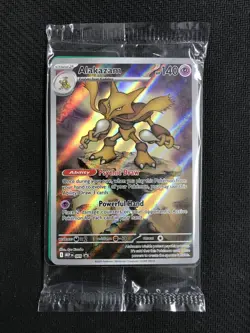 Pokemon TCG SV Promos #009 Alakazam (SEALED) NM - Image 1