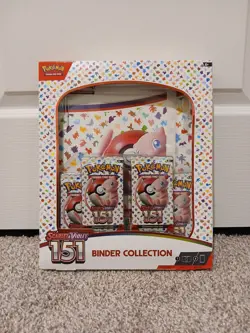 Pokemon TCG: Scarlet & Violet 151 Binder Collection Box New Factory Sealed - Image 1
