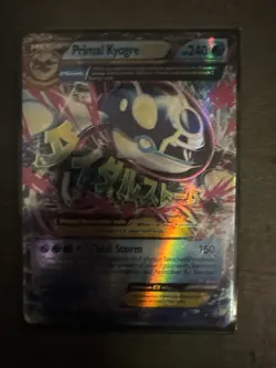 Pokemon TCG Primal Kyogre-EX Primal Clash 55/160 Holo Holo Rare EX - Image 1