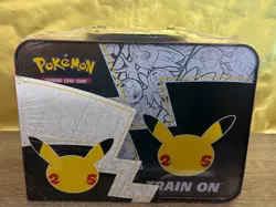 Pokemon 25th Anniversary Celebrations Treasure Chest Lunchbox Tin Factory SEALED - Image 2