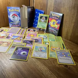 🍃🔮 Trouble Theme Deck Team Rocket Opened Pokemon TCG Holo Foil Dark Arbok NM - Image 3