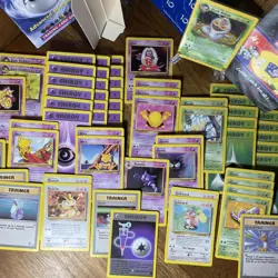 🍃🔮 Trouble Theme Deck Team Rocket Opened Pokemon TCG Holo Foil Dark Arbok NM - Image 5