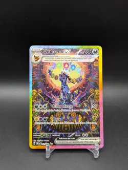 Pokemon Prismatic Evolutions Umbreon EX 161/131 Special Illustration Rare - Image 1