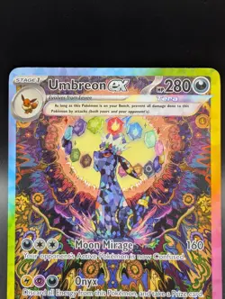Pokemon Prismatic Evolutions Umbreon EX 161/131 Special Illustration Rare - Image 2