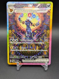 Pokemon Prismatic Evolutions Umbreon EX 161/131 Special Illustration Rare - Image 3