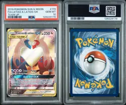 PSA 10 Latias & Latios GX 170/181 Sm-Team Up Holo Pokemon NEW CERT LOVEBIRDS - Image 3