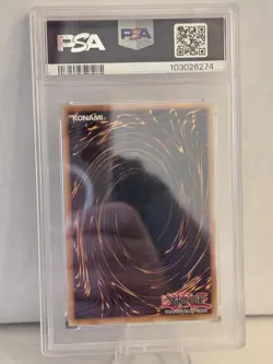 2010-17 YU-GI-OH! RIGHT ARM OF FORBIDDEN ONE LOB REPRINT #LOB-122 PSA 8 NM-MT - Image 2