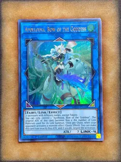 Yugioh Apollousa, Bow of the Goddess MP20-EN126 Ultra Rare 1st Ed NM - Image 1