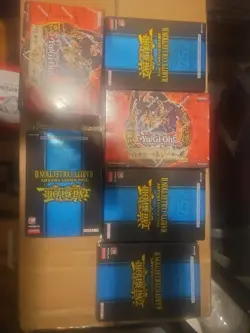 Yu Gi Oh Mini Booster Box Lot!! 4 25th Rarity And 2 Retro!! 6 Total!! - Image 2