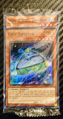 Grid Sweeper/White Rose Dragon (Super Rare) SEALED - SAST-ENSE1/SE4 - Yu-Gi-Oh - Image 1