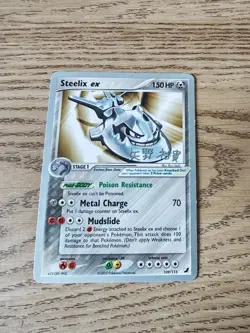 Pokemon Card Steelix Ex, World Championships 2006 -109/115, Ex Unseen Forces. - Image 1