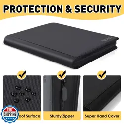 16 Pocket Card Binder,1280 Pockets Ringless Trading Card Binder,Premium Zippe - Image 4