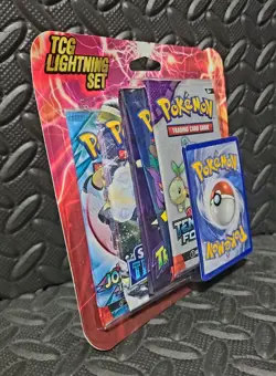 Pokemon TCG Lightning Set Packs with 1 Bonus Card - Image 2