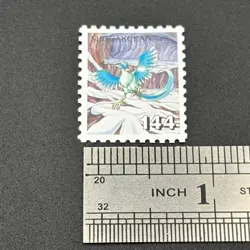 Articuno Pokemon Stamp Card Shogakukan Nintendo Japanese TCG Vintage S316-90 - Image 2