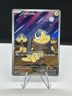 Pokemon TCG Mega Evolutions Helioptile 143/132 Illustration Rare Card - Image 1