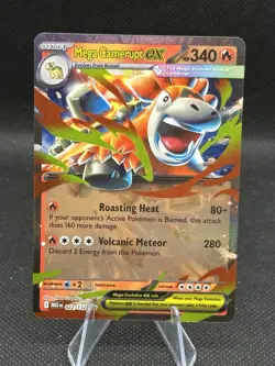 Pokemon Mega Evolutions Double Rare 3-Card Lot, Venusaur, Camerupt, Kangaskhan - Image 4