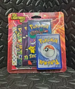 Pokemon TCG Lightning Set Packs with 1 Bonus Card Sealed - Image 1