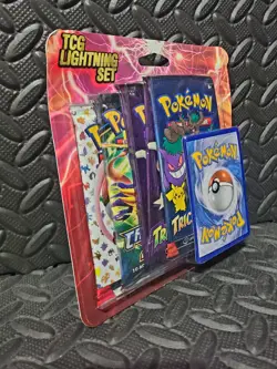 Pokemon TCG Lightning Set Packs with 1 Bonus Card Sealed - Image 2