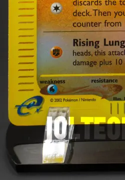 Pokemon TCG Card - Larvitar 89/147 Aquapolis Reverse Holo Common - Image 4