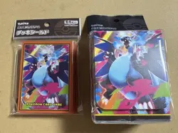 Mega Charizard X Deck Shield Sleeve & Deck Case Set Pokemon card game items - Image 1